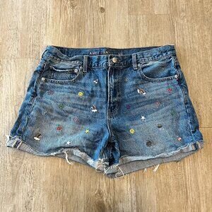 Womens American Eagle '90s Boyfriend Short Jean Shorts - 14